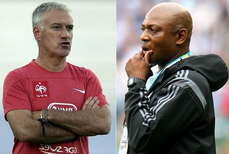 HLV Didier Deschamps và Stephan Keshi