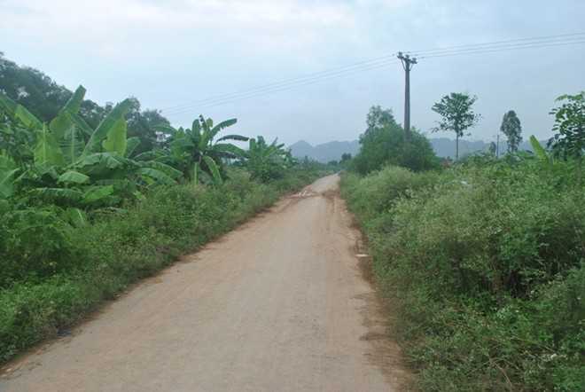  Hiện trường nơi ông Tuệ bị hành hung.