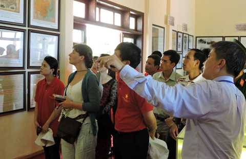Lý Sơn, Hoàng Sa, Trường Sa, triển lãm, chủ quyền, bản đồ