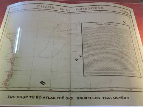 Lý Sơn, Hoàng Sa, Trường Sa, triển lãm, chủ quyền, bản đồ