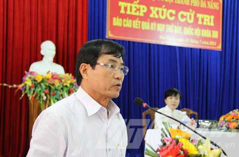 ông Thanh, Đà Nẵng, cử tri, biển đông, Trung Quốc, giàn khoan, biển đảo