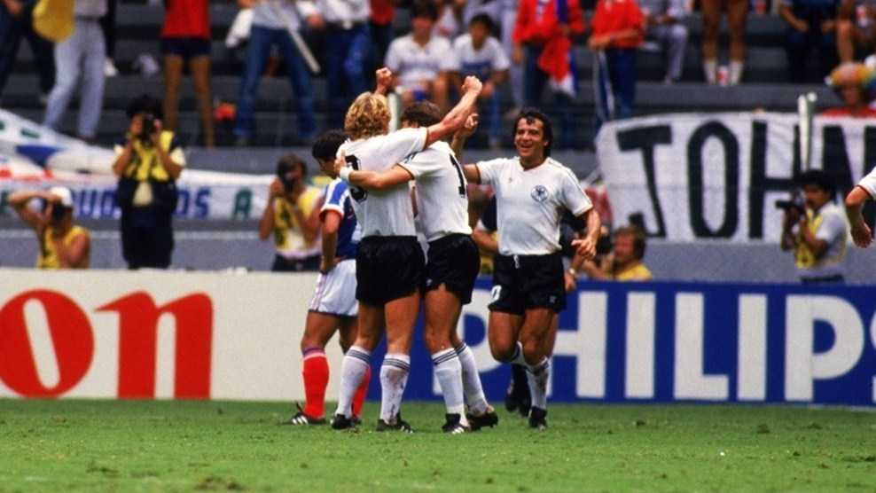 Tây Đức thắng Pháp 2-0 trong trận bán kết World Cup 1986