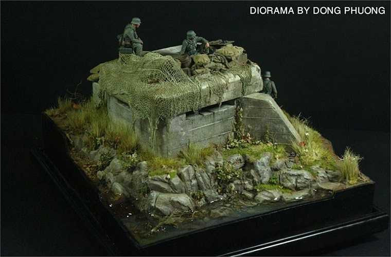 Lô cốt của lính Đức trong chiến tranh thế giới thứ 2.