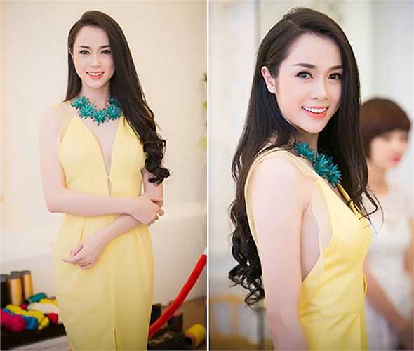 Không chỉ có khuôn mặt sáng, thân hình đẹp, Ngọc Anh còn có một nền tảng học thức.