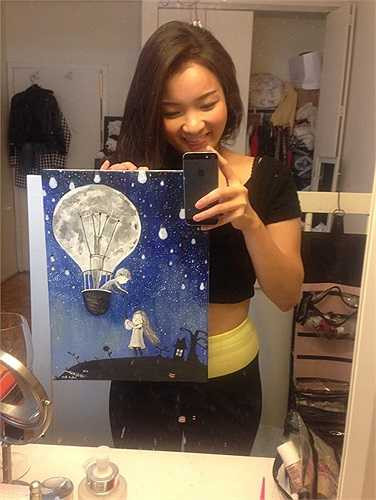 Thủy Top hứng thú đi khắp nơi trên thế giới.