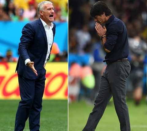 Didier Deschamps sẽ có cuộc so tài thú vị với Joachim Low