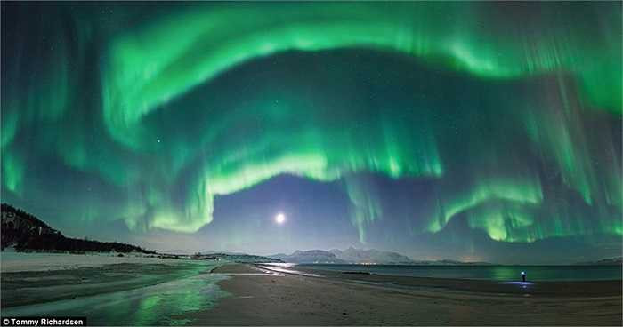 Hình ảnh tuyệt đẹp về cực quang phương Bắc