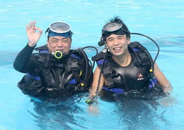 Là một người yêu thích các môn thể thao mạo hiểm, gần như anh không ngại bất cứ thử thách nào 