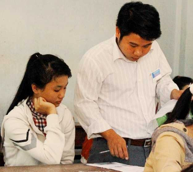 Thi đại học tại bình định