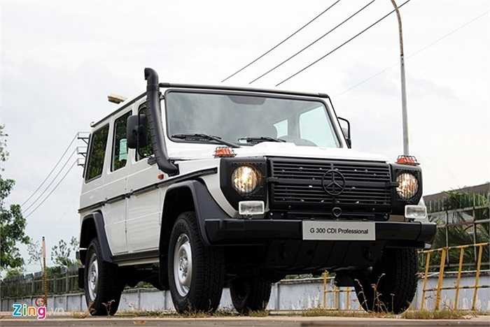 GL-class đặc trưng với kiểu dáng hình hộp mạnh mẽ, được xây dựng trên khung gầm kiểu body-on-frame.