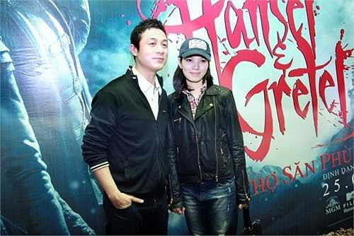 Người đẹp lai Pháp Lý Hồng Nhung từng dự thi Hoa hậu Việt Nam 2008 trước khi nên duyên với MC đào hoa Anh Tuấn vào đầu năm 2013. Cũng giống như chồng, Hồng Nhung cũng không mặn mà với những rối ren của showbiz.