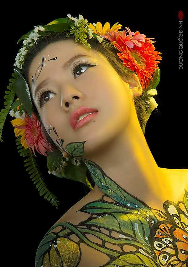 Tiết lộ những thị phi nghề người mẫu body painting