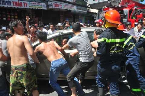 cháy lớn, trung tâm TP, Đà Nẵng, hỏa hoạn, mỹ phẩm, thieu rịu