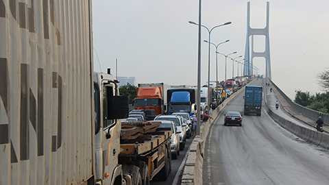 cầu Phú Mỹ, TP.HCM, kẹt xe, ùn tắc kéo dài