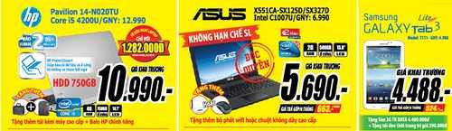 10 NGÀY GIÁ SỐC CHÀO MỪNG MEDIAMART KHAI TRƯƠNG ĐỒNG LOẠT 2 ĐẠI SIÊU THỊ