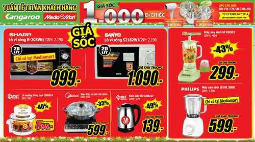 Media Mart tăng thêm 10 ngày vàng và 1000 phần quà vì sức mua chóng mặt
