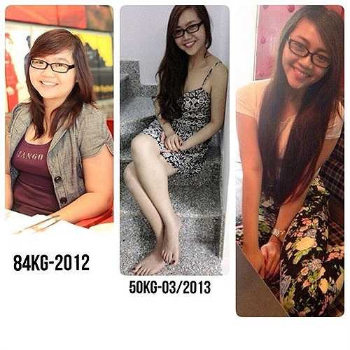 'Khi mọi người có thành kiến, chê bai mình béo thì không làm được việc mình thật sự rất sốc. Từ đó, mình quyết tâm giảm cân để mọi người thấy được nghị lực của mình, để bản thân mình được đánh giá công bằng hơn khi làm việc. Đến giờ, nghĩ đến quảng thời gian tăng cân vù vù, mình thấy đó như là cơn ác mộng' - Thanh Ngân tâm sự.