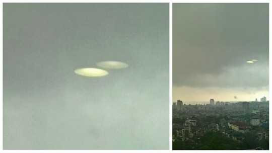  Cận ảnh 2 quầng sáng