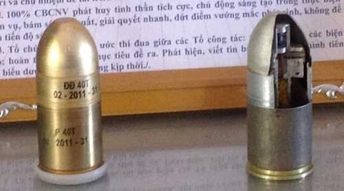 Ngòi nổ huấn luyện của đạn súng phóng lựu M79 do nhà máy CNQP chế tạo với nhiều chi tiết cơ khí đòi hỏi độ chính xác cao.