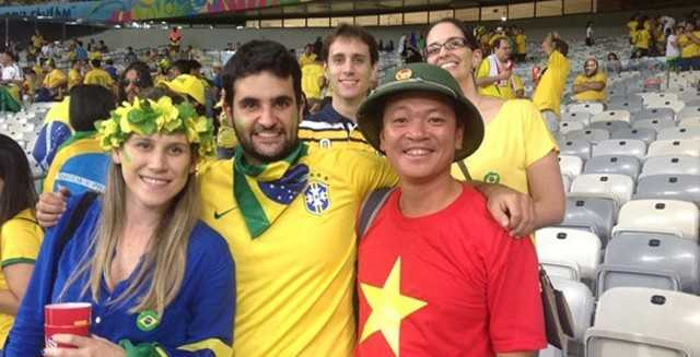 Chuyện chưa kể về người Việt sang Brazil thuê trực thăng xem World Cup
