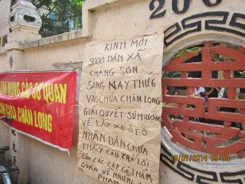 Chùa Chân Long, Thạch Thất, Hà Nội, sư Thích Minh Phượng