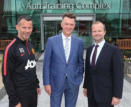 Bộ ba Ryan Giggs - Van Gaal - Ed Woodward