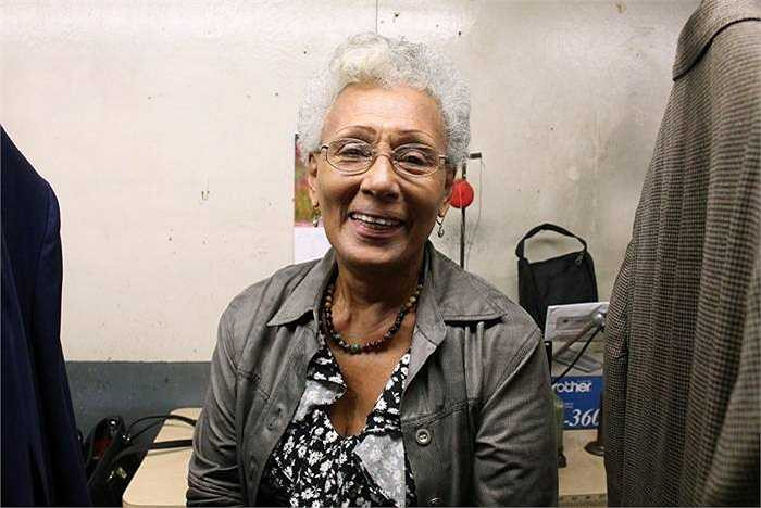 Bà Celeste Suarez - người đã làm việc ở xưởng may 22 năm