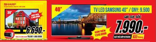 MediaMart:Đơn hàng 299.000đ tặng quà trị giá 1.490.000đ