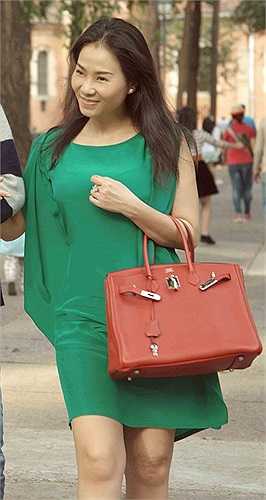 Không chỉ sở hữu những trang phục đắt đỏ đến từ những thương hiệu lớn như Valentino, Versace, Gucci..., nữ ca sỹ Đường cong cũng có sở thích sưu tập túi Hermes.