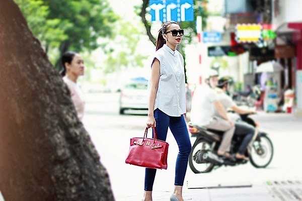 Thanh Hằng cũng là một trong những mỹ nhân Việt sở hữu nhiều chiếc túi xa xỉ, cao cấp nhất.