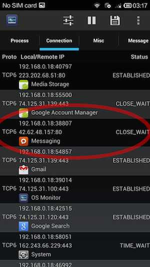 điện thoại gián điệp