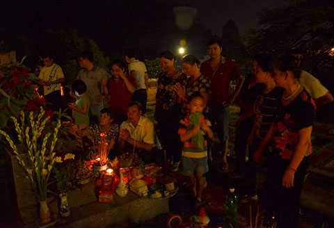 Chủ tịch nước Trương Tấn Sang, Quảng Ninh, thắp nến tri ân