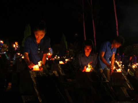 Vị Xuyên, Hà Giang, Trung ương Đoàn, Lễ thắp nến tri ân, Ngày Thương binh liệt sỹ