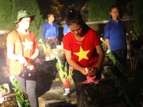 Vị Xuyên, Hà Giang, Trung ương Đoàn, Lễ thắp nến tri ân, Ngày Thương binh liệt sỹ