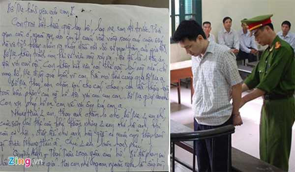 Lá thư hối hận của tử tù thi hành án cùng Nguyễn Đức Nghĩa