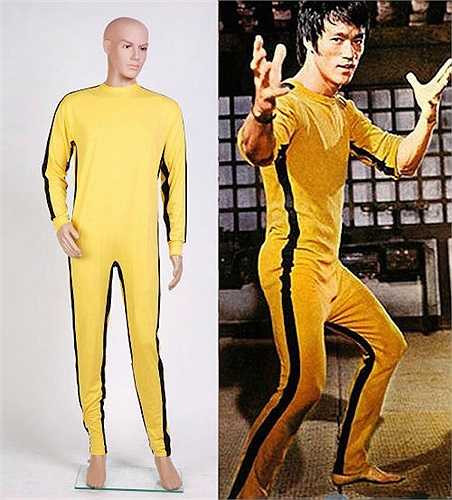 Trang phục vàng bó sát của Lý Tiểu Long trong Game of Death đã trở thành huyền thoại.
