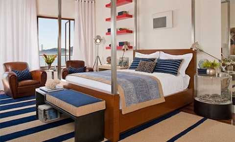 Thiết kế phòng ngủ phong cách biển