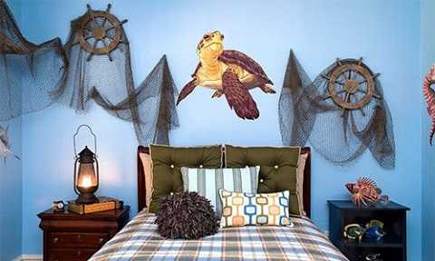 Thiết kế phòng ngủ phong cách biển