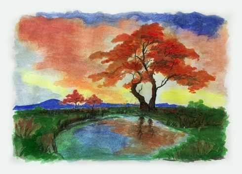 Ngỡ ngàng tài vẽ tranh của chàng hotboy cảnh sát