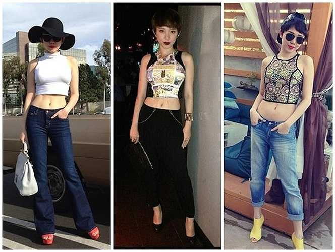 Cùng ngắm Tóc Tiên đẹp gợi cảm trong những thiết kế quyến rũ: