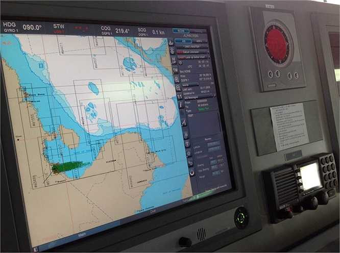 Các loại máy móc hiện đại được ứng dụng trên tàu KN 782.