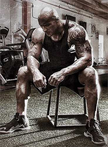 Kết quả cho quá trình khổ luyện ấy là thân hình đúng với vóc dáng một á thần nổi tiếng trong truyền thuyết