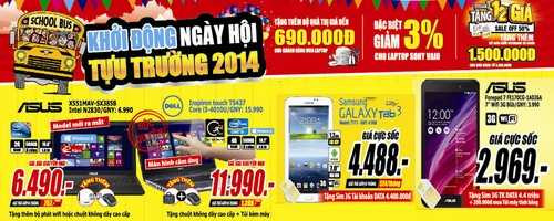 MediaMart: Giảm giá siêu sốc 10.000 sản phẩm