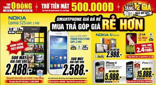 MediaMart: Giảm giá siêu sốc 10.000 sản phẩm