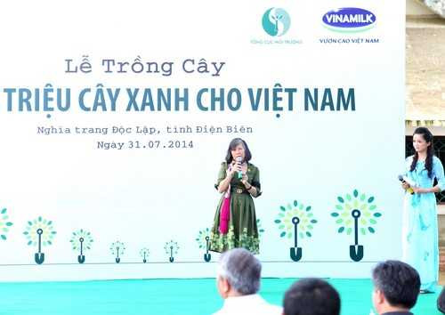 QUỸ “1 TRIỆU CÂY XANH CHO VIỆT NAM” TRỒNG CÂY XANH TẠI ĐỒI ĐỘC LẬP- ĐIỆN BIÊN PHỦ