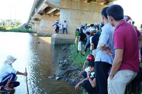 Quảng Nam, xác chết, trên sông, dưới chân cầu, thi thể, thanh niên