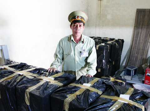 hàng lậu, thuốc lá, QLTT, trái phép, công an,