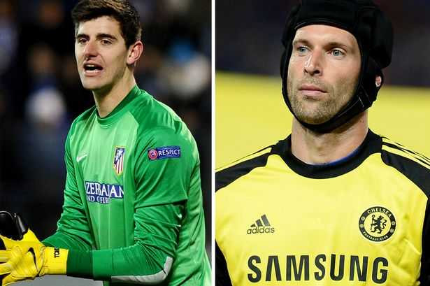 Courtois quyết cạnh tranh vị trí với Cech