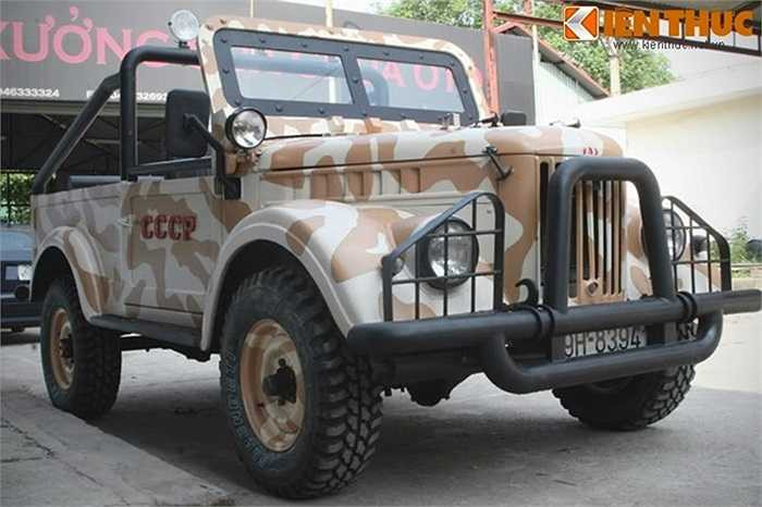 Ngày trước, GAZ 69 oai hùng ngang dọc Trường Sơn thì ngày nay GAZ 69 vẫn làm ngẩn ngơ những người yêu xe có tuổi, thích hoài niệm một thời.