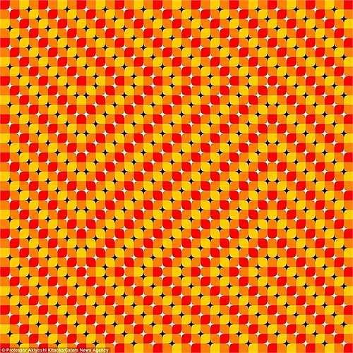 Những làn sóng ảo được tạo ra từ hiệu ứng hình ảnh, màu sắc